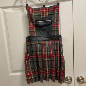 Current Mood Teen Spirit Plaid Dress